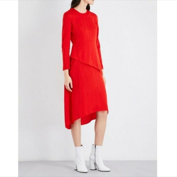 white midi dresses for juniors Nina Midi Dress, in White Rose Satin, Size: XS